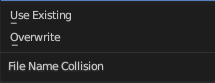File Name Collision