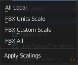 Apply Scaling
