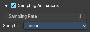 Sampling Animations