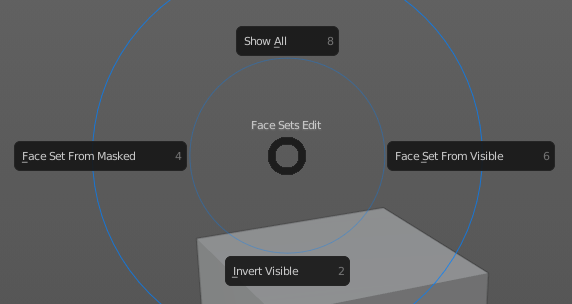 Face sets edit
