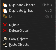 Duplicate Objects