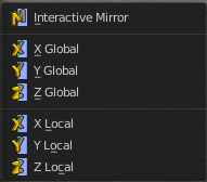 Rename active Item / Object