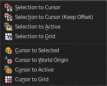 Selection to Cursor