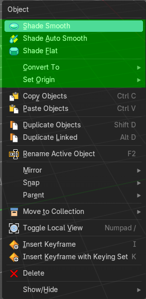 Mesh object