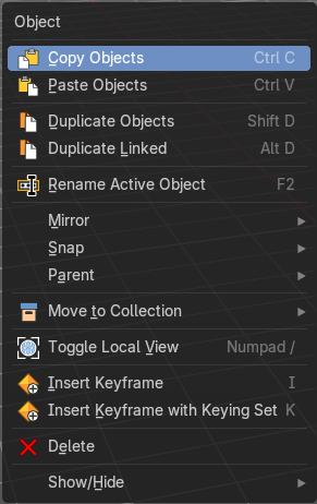 Volume object