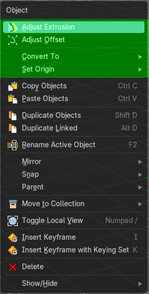 Text object