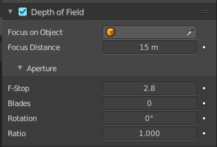 Adjust Focus Distance