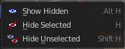 Show / Hide