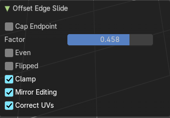 Last Operator Offset Edge Slide