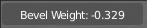 Edge Bevel Weight