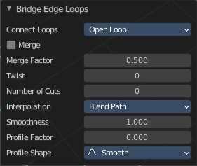 Last Operator Bridge Edge loops