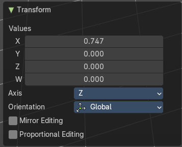 Last Operator Transform
