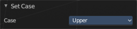 Last Operator Set Case