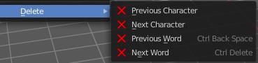 Delete