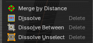 Merge by Distance