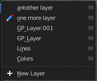 Move to Layer - Sub Menu
