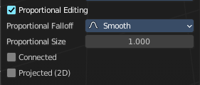 Proportional editing