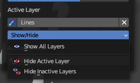Show/Hide Dropdown