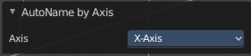 Last operator Autoname by Axis