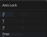 Axis Lock