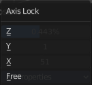 Axis Lock