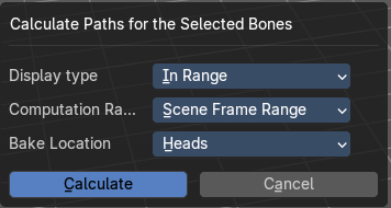Calculate Motion Paths