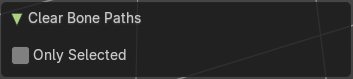 Last Operator Clear Bone Paths