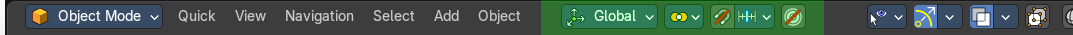 Object settings