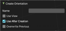 Last Operator Create Orientation