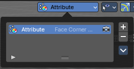 Color Attributes panel