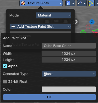 Texture Slots