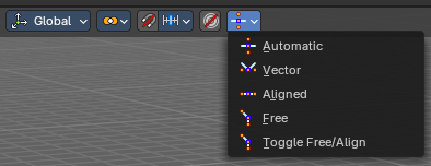 Set Handle Type