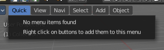 Quick Menu