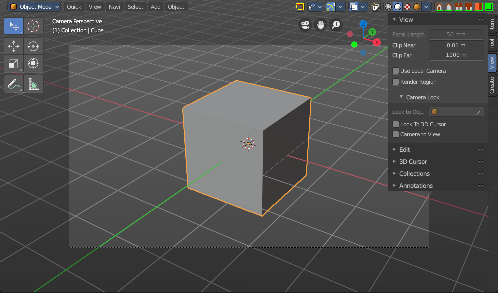 Frame camera bounds
