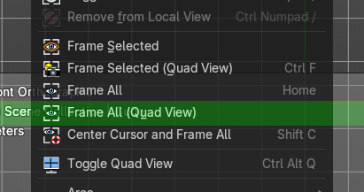Frame All (Quad View)