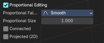Proportional editing