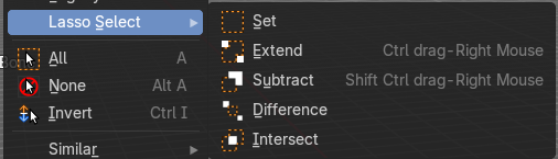 Lasso Select