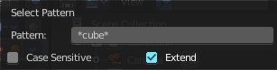 Last Operator Select Pattern