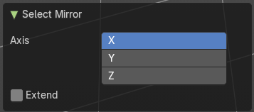 Last Operator Select Mirror