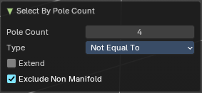 Last Operator Select by Pole Count