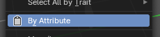 Select by Attribute