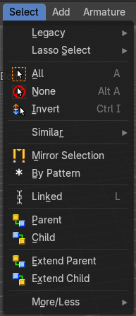 Armature Object - Edit Mode