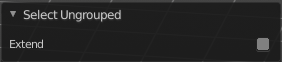Last Operator Select Ungrouped