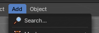 Add menu – Search...