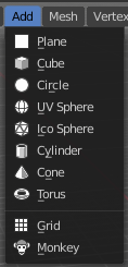 Add Menu