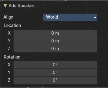 Last Operator Add Speaker