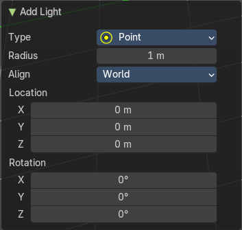 Last Operator Add Light
