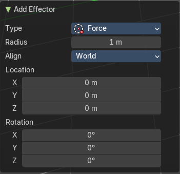 Last Operator Add Effector