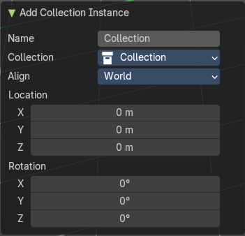 Last Operator Add Collection Instance