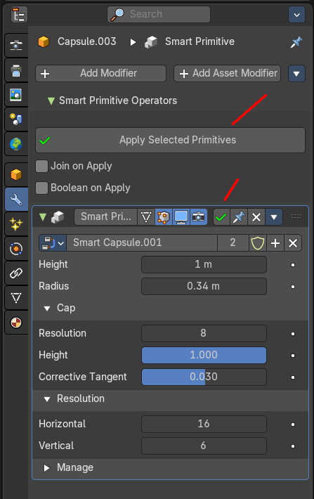 Smart Primitives